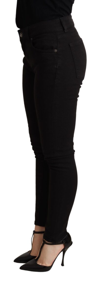 Dolce & Gabbana - Elegant Slim Black Skinny Jeans