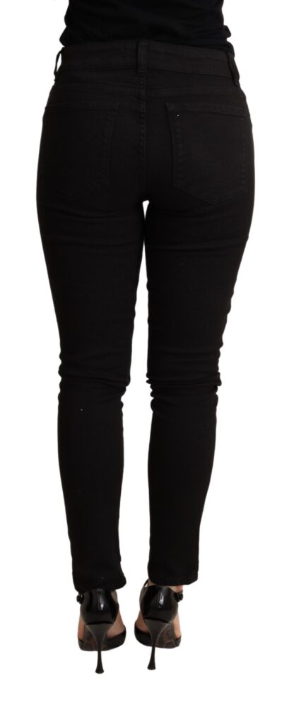 Dolce & Gabbana - Elegant Slim Black Skinny Jeans