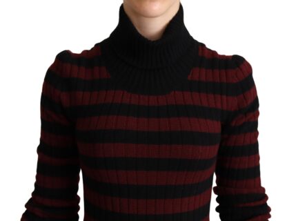 Dolce & Gabbana - Chic Striped Wool-Cashmere Sweater