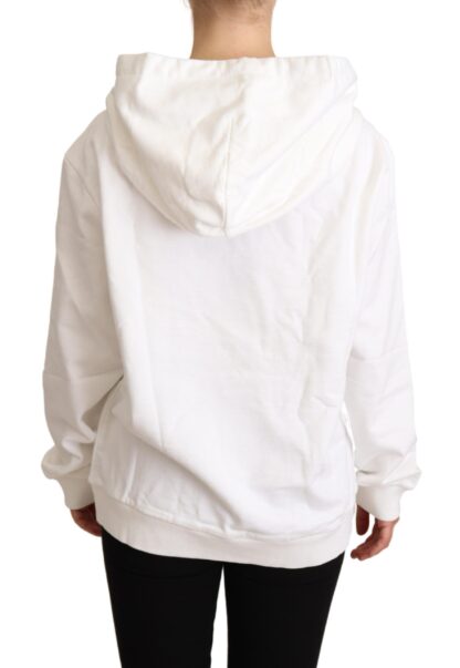 Dolce & Gabbana - White L'Amore Motive Hooded Sweater