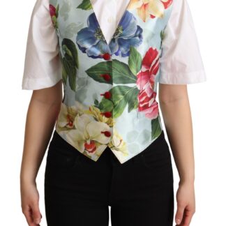 Dolce & Gabbana - Elegant Silk Blend Black Waistcoat