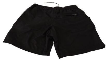 Dolce & Gabbana - Elegant Crown Motive Swim Trunks