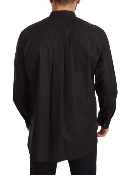 Dolce & Gabbana - Elegant Black 100% Cotton Men's Shirt