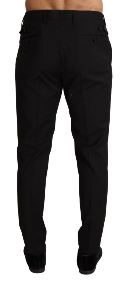 Dolce & Gabbana - Elegant Black Skinny Dress Trousers