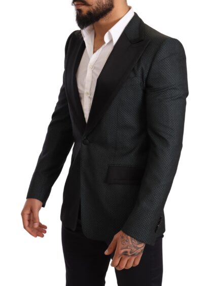 Dolce & Gabbana - Elegant Patterned Slim Fit Blazer Jacket