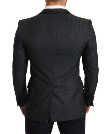 Dolce & Gabbana - Elegant Patterned Slim Fit Blazer Jacket