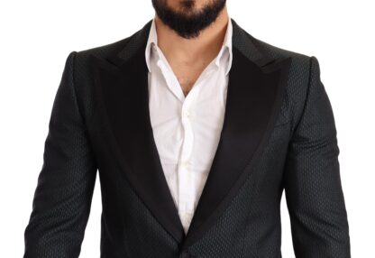 Dolce & Gabbana - Elegant Patterned Slim Fit Blazer Jacket