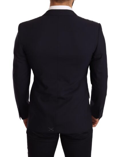 Dolce & Gabbana - Elegant Navy Martini Blazer by Renowned Tailors