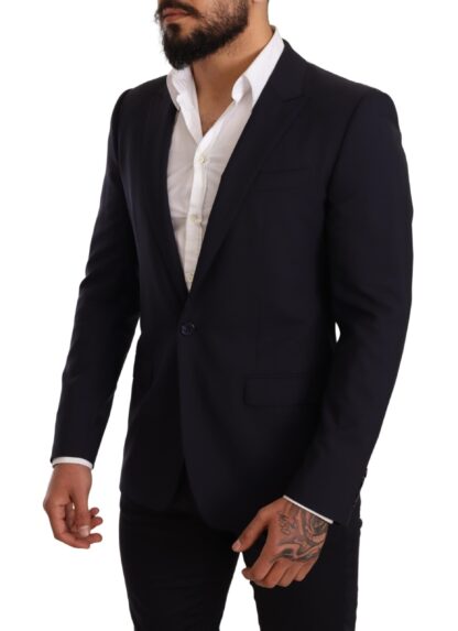 Dolce & Gabbana - Elegant Navy Martini Blazer by Renowned Tailors