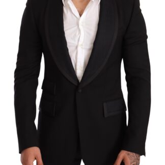 Dolce & Gabbana - Elegant Pink Cashmere Silk Men's Blazer