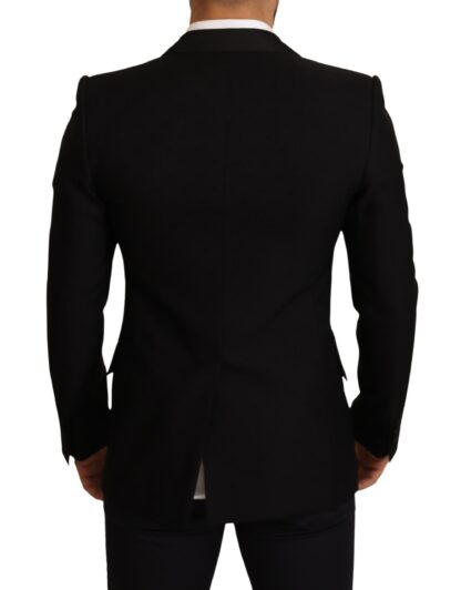 Dolce & Gabbana - Elegant Slim Fit Black Blazer Jacket