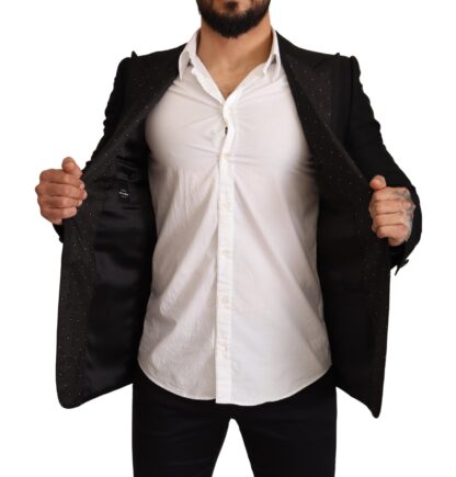 Dolce & Gabbana - Elegant Slim Fit Black Blazer Jacket