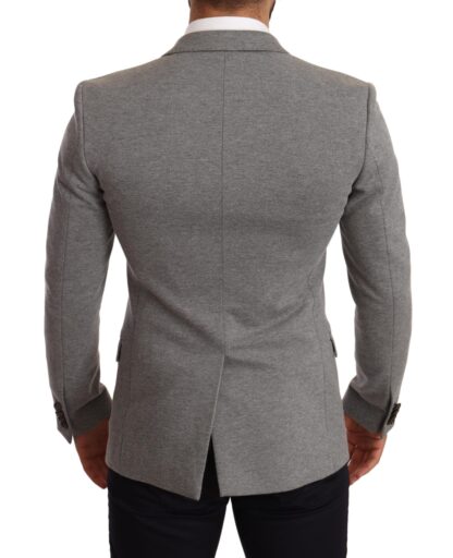 Dolce & Gabbana - Elegant Slim Fit Gray Blazer