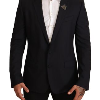 Dolce & Gabbana - Elegant Slim Fit Gray Blazer