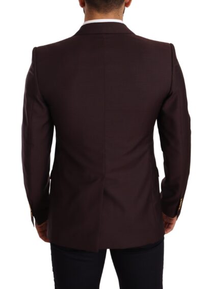 Dolce & Gabbana - Elegant Purple Slim Fit Blazer