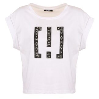 Love Moschino - White Cotton Women T-Shirt