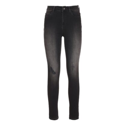 Imperfect - Black Cotton Women Pant