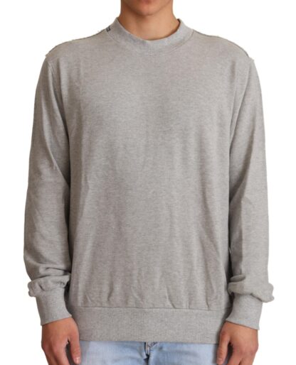 Dolce & Gabbana - Sophisticated Gray Crewneck Sweater