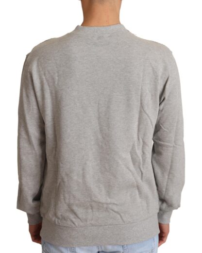 Dolce & Gabbana - Sophisticated Gray Crewneck Sweater