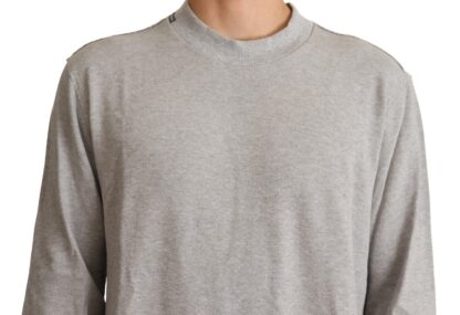 Dolce & Gabbana - Sophisticated Gray Crewneck Sweater