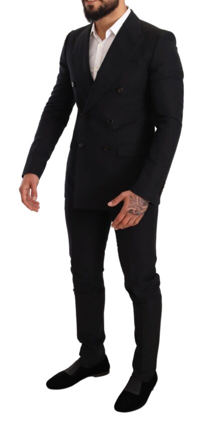 Dolce & Gabbana - Elegant Black Two-Piece Wool Suit