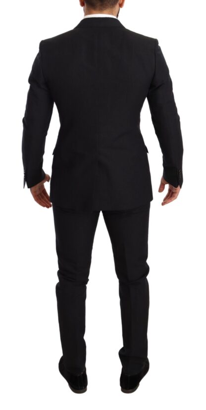 Dolce & Gabbana - Elegant Black Two-Piece Wool Suit