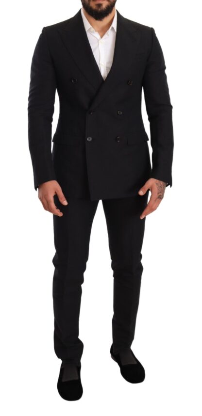 Dolce & Gabbana - Elegant Black Two-Piece Wool Suit