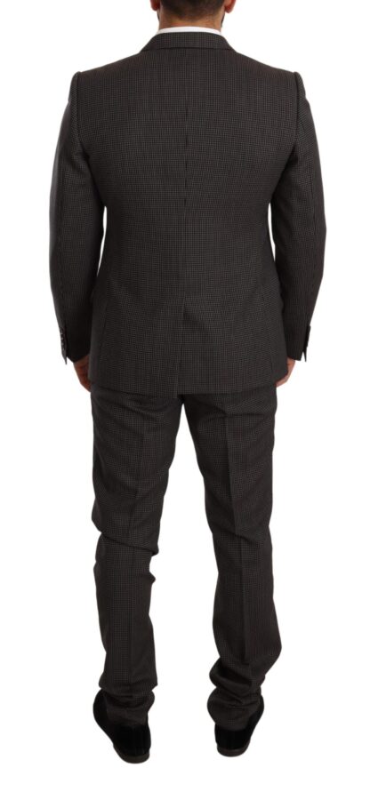 Dolce & Gabbana - Elegant Gray Martini Woolen Suit Set