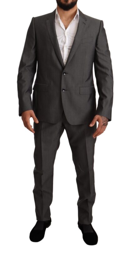 Dolce & Gabbana - Elegant Martini Slim-Fit Wool Silk Suit