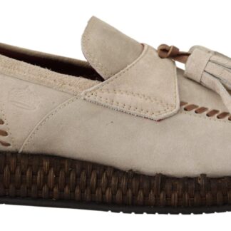 Dolce & Gabbana - Elegant Woven Leather Espadrilles