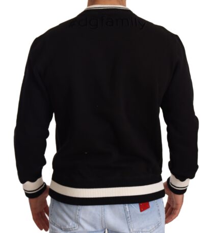 Dolce & Gabbana - Elegant Monochrome Crew Neck Sweatshirt