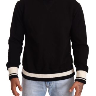 Dolce & Gabbana - Exclusive Black Striped DG KING Sweater