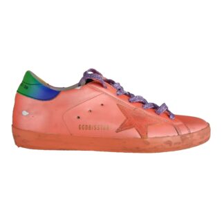 Golden Goose - Emerald Glitter Lace Sneakers with Suede Star