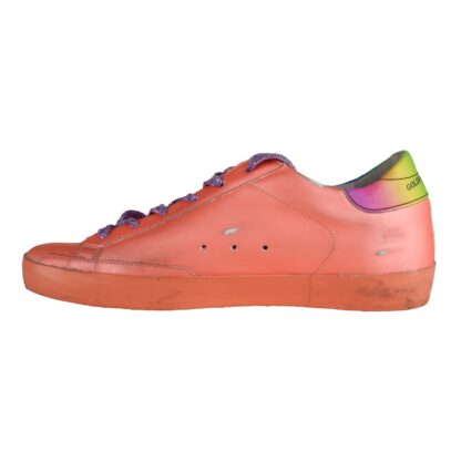 Golden Goose - Orange Leather Women Sneaker