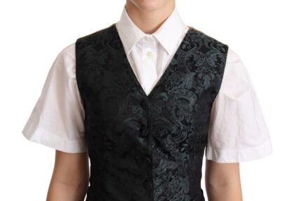 Dolce & Gabbana - Enchanting Jacquard Floral Waistcoat