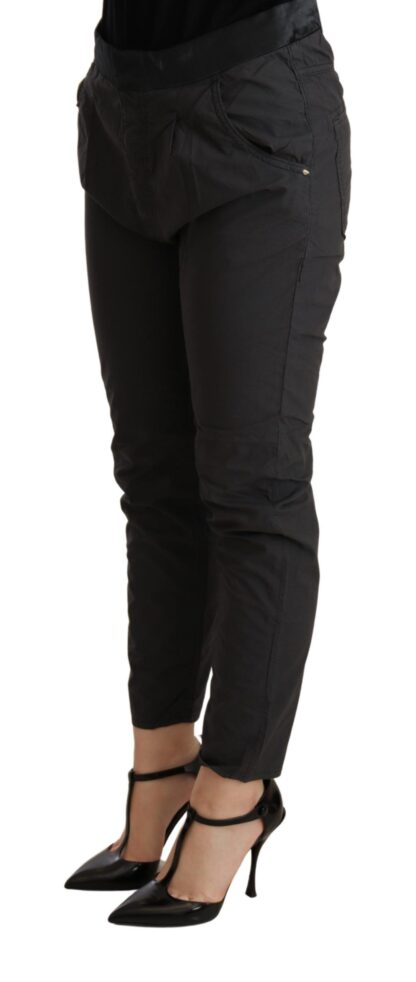 CYCLE - Elegant Mid Waist Slim Fit Skinny Pants