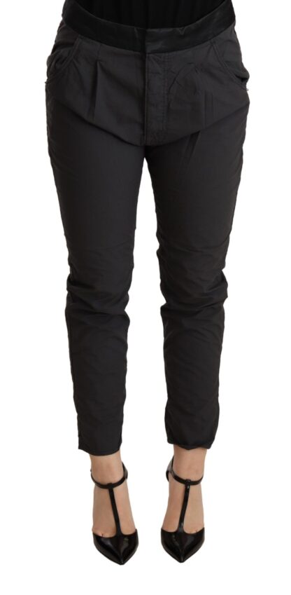 CYCLE - Elegant Mid Waist Slim Fit Skinny Pants