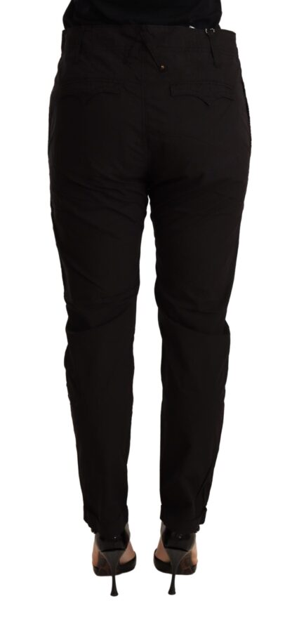 CYCLE - Elegant Black Baggy Cotton Pants