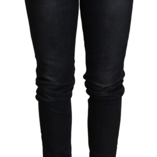 Acht - Chic Dark Blue Skinny Jeans