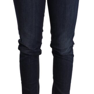 Acht - Chic Blue Washed Push-Up Skinny Jeans