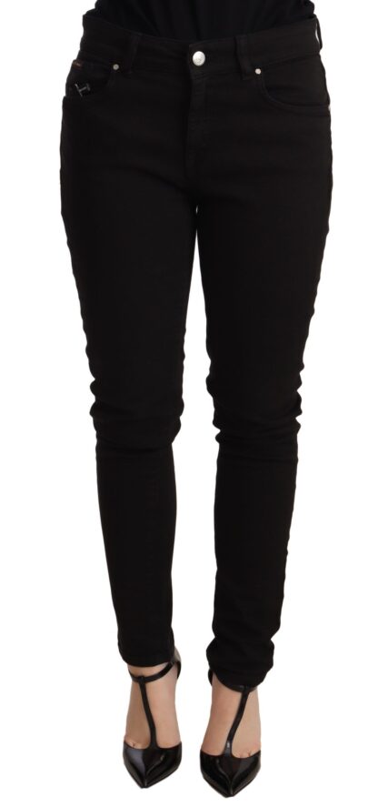 Dolce & Gabbana - Elegant Slim-Fit Black Denim Jeans