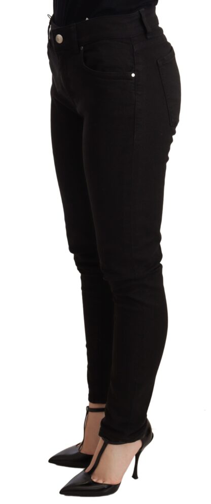 Dolce & Gabbana - Elegant Black Slim Skinny Jeans