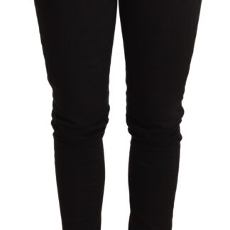 Dolce & Gabbana - Elegant Slim-Fit Black Denim Jeans