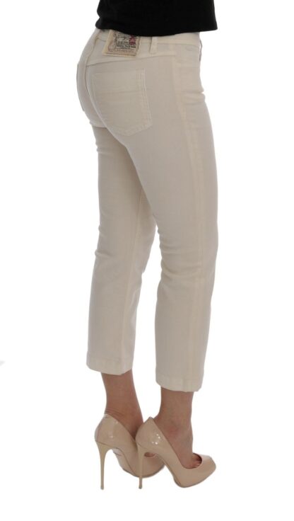 Dolce & Gabbana - Elegant White Regular Fit Jeans