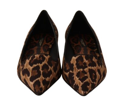 Dolce & Gabbana - Exquisite Leopard Print Flats