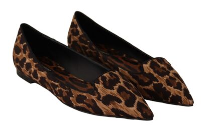 Dolce & Gabbana - Exquisite Leopard Print Flats