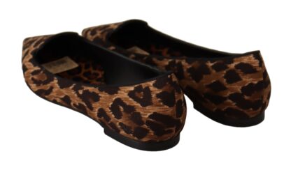 Dolce & Gabbana - Exquisite Leopard Print Flats