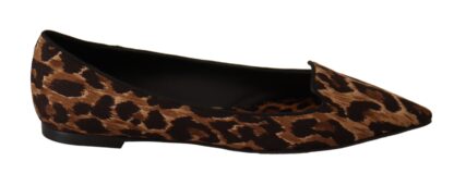 Dolce & Gabbana - Exquisite Leopard Print Flats