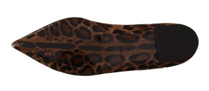 Dolce & Gabbana - Exquisite Leopard Print Flats