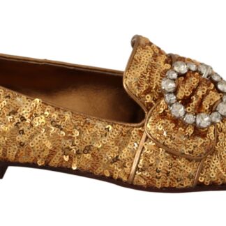 Dolce & Gabbana - Elegant Leopard Print Flat Loafers